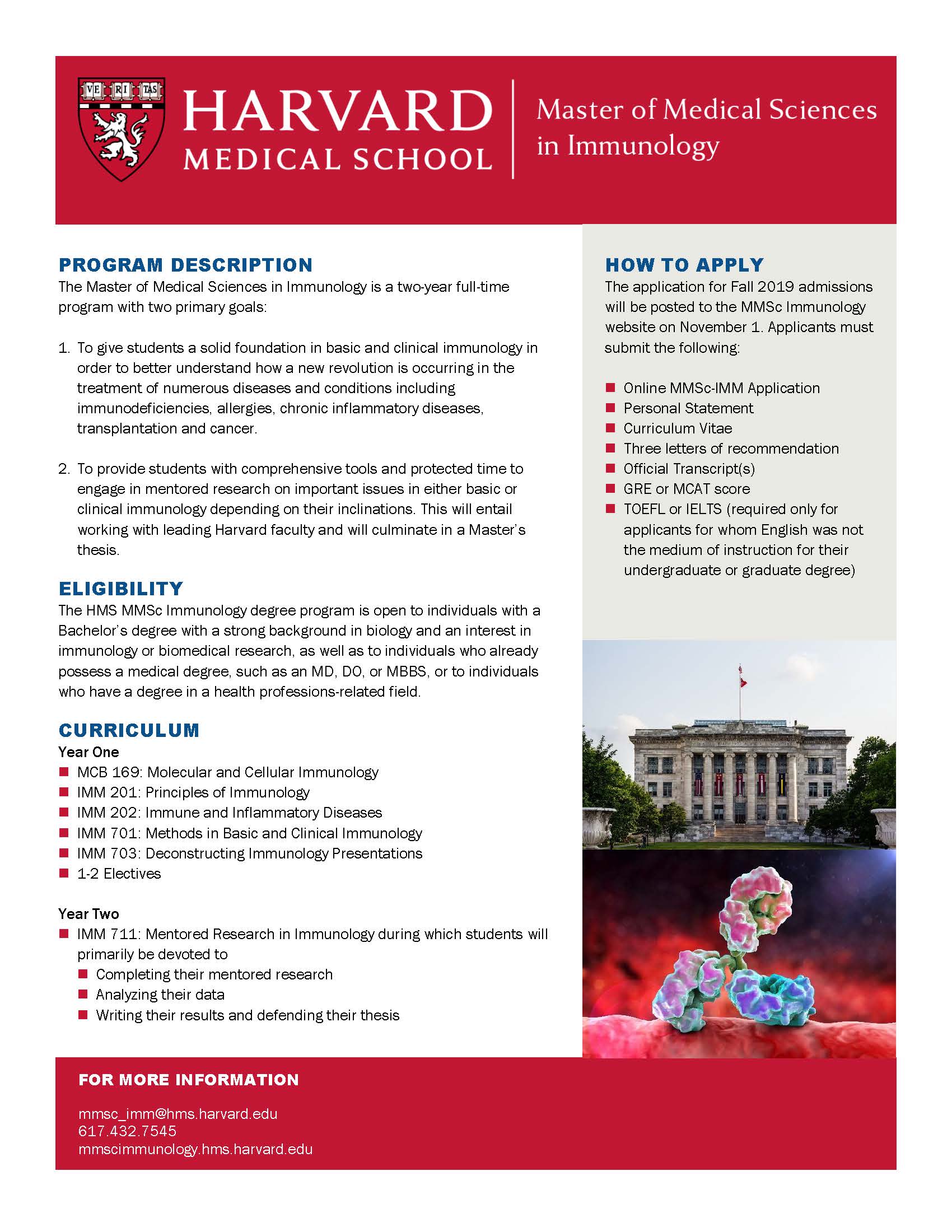 harvard medical school research program